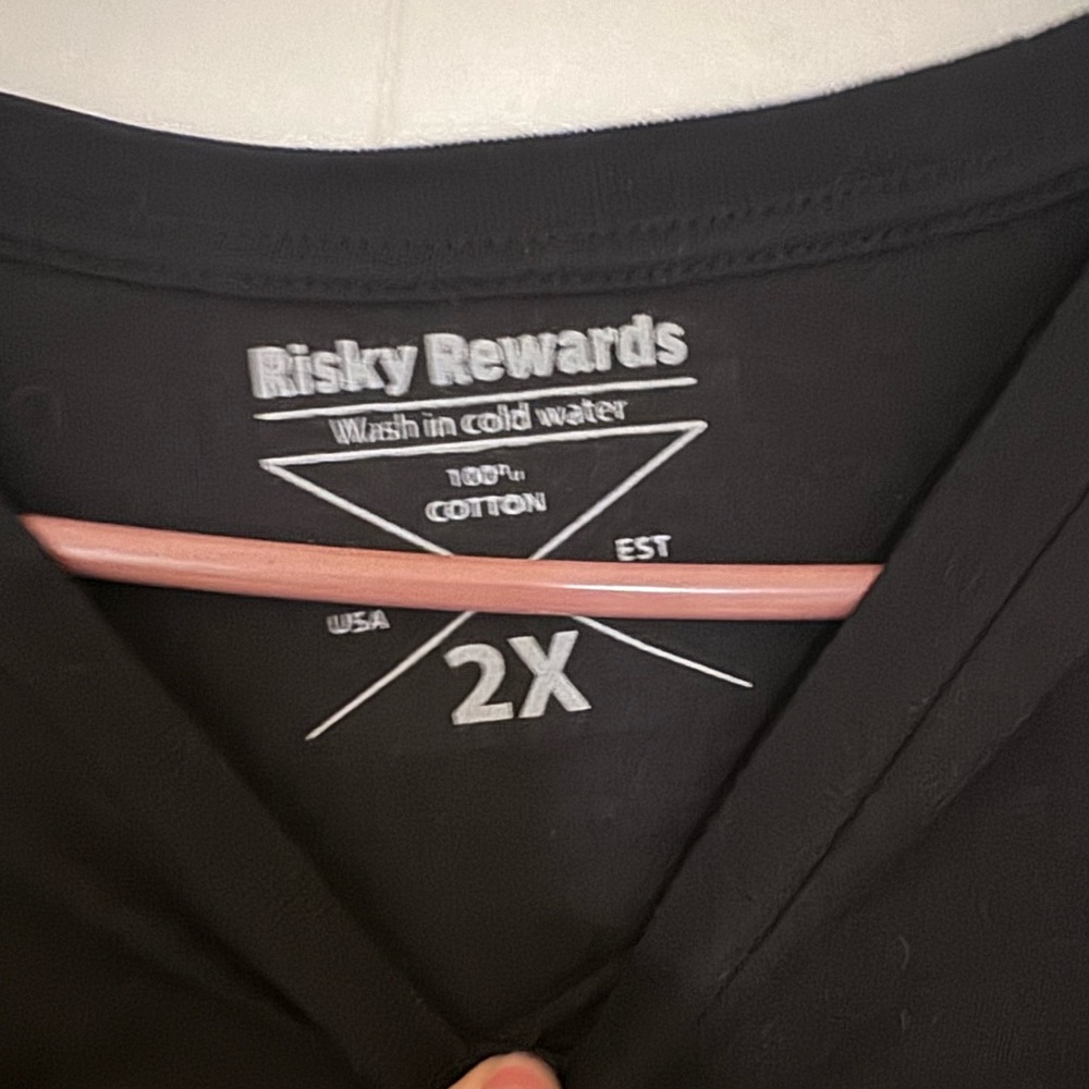 No Risk No Bag T-Shirt XXL - Picture 3 of 4